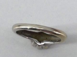 sortija oro 18k con piedra con diamante