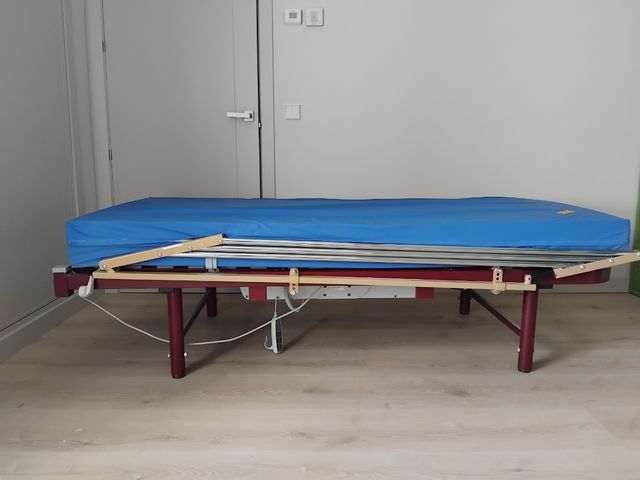 Cama articulada hospitalaria