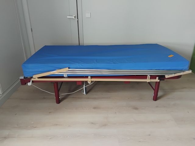 Cama articulada hospitalaria