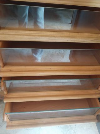 Armadio in noce stile barocco