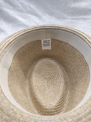 Sombrero paja W.Beagle beige