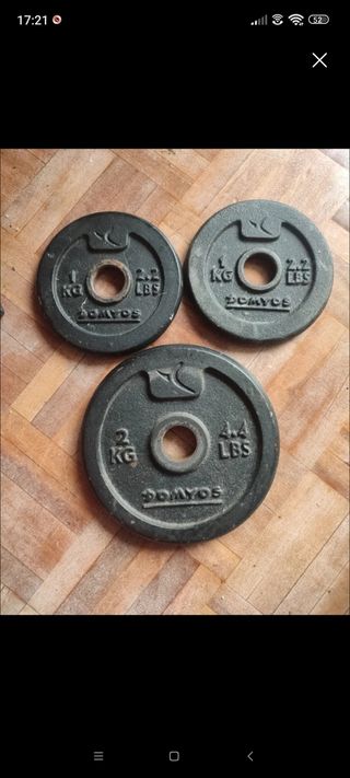 Pesas - Mancuernas - 2kg - 5kg