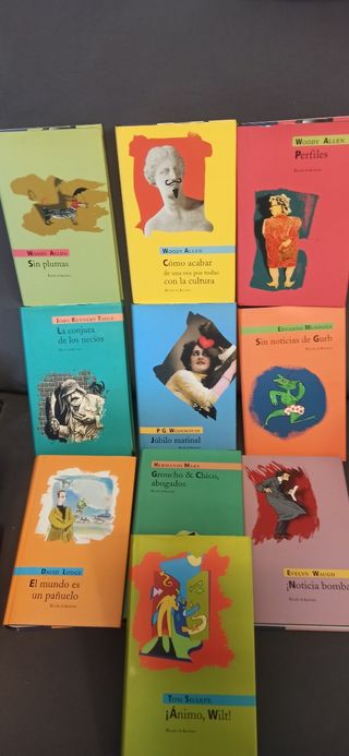 Lote de 10 libros