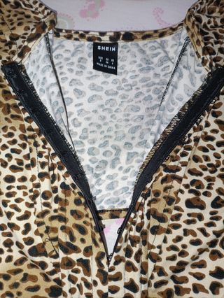 Corsé leopardo talla 36