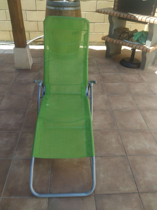 Hamaca plegable jardín - Verde