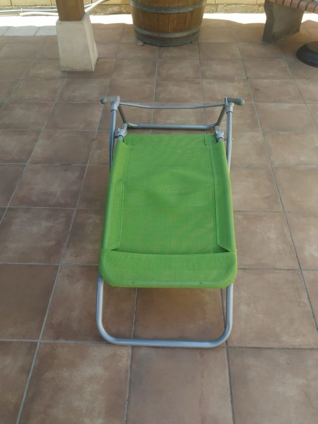 Hamaca plegable jardín - Verde