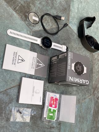 Reloj Garmin Forerunner 955 Blanco (Como nuevo).