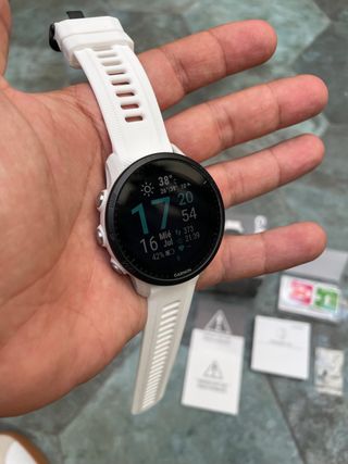 Reloj Garmin Forerunner 955 Blanco (Como nuevo).