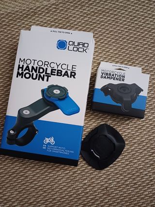 Pack Quadlock manillar, amortiguador y pegatina