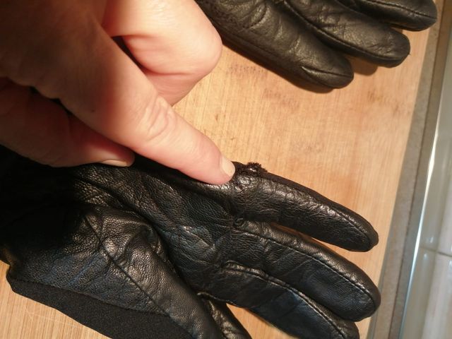 Guanti moto pelle - Kevlar  marca REVITI