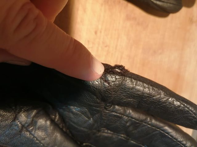 Guanti moto pelle - Kevlar  marca REVITI