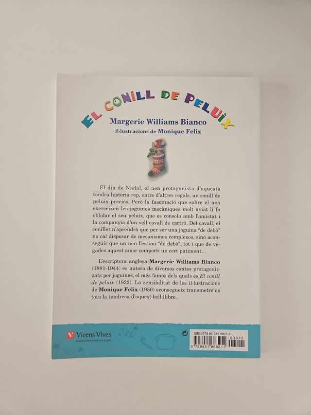 El Conill De Peluix. Lecturas. Auxiliar Primaria