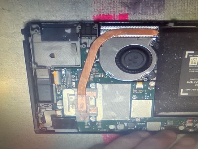 Pantalla Nintendo Switch negra