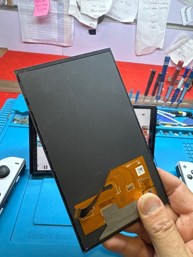 Pantalla Nintendo Switch negra