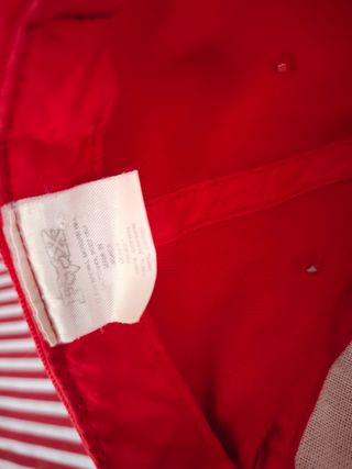 Gorra Fox Racing roja