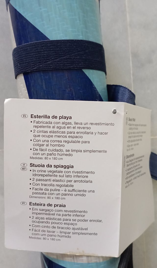Esterilla playa A ESTRENAR