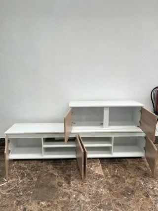 Mueble TV salón - 2 piezas