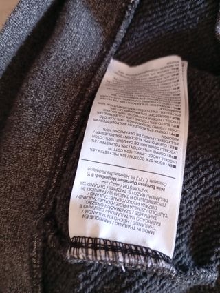 Felpa con zip Nike grigia