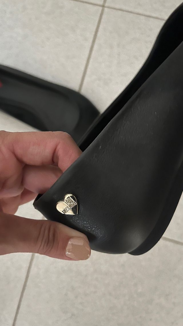 Love Moschino Ballerine nere