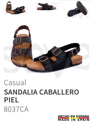 Sandalias BIOS Piel Casual