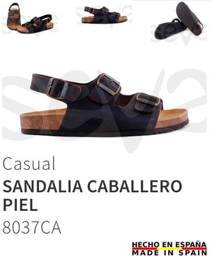 Sandalias BIOS Piel Casual