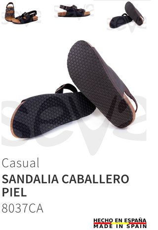 Sandalias BIOS Piel Casual
