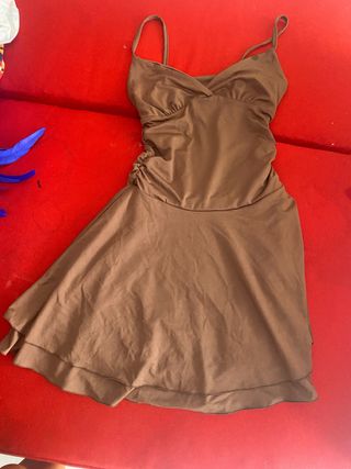 Miniabito marrone estivo