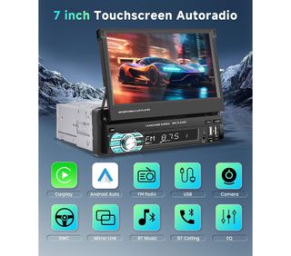 Radio para Coche 7" 1 DIN