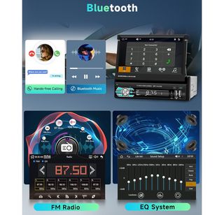 Radio para Coche 7" 1 DIN