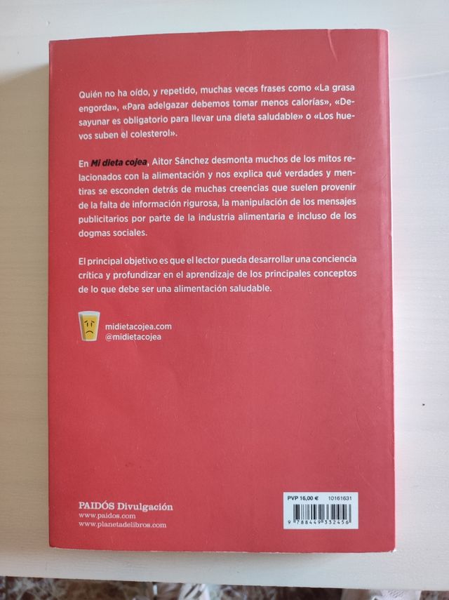 Mi dieta cojea: Los mitos sobre nutrición que t...