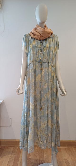 Vestido Zara estampado