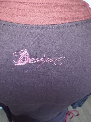 Jersey Desigual Negro-Morado