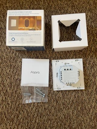 Aqara Smart Wall Switch H1 EU - Doble pulsador