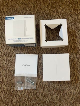 Aqara Smart Wall Switch H1 EU - Doble pulsador