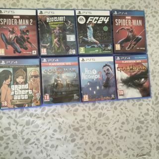 8 videojuegos PS4 y PS5