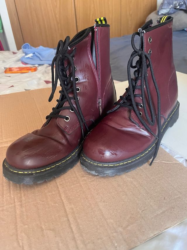 Botas granates mujer - Talla 41