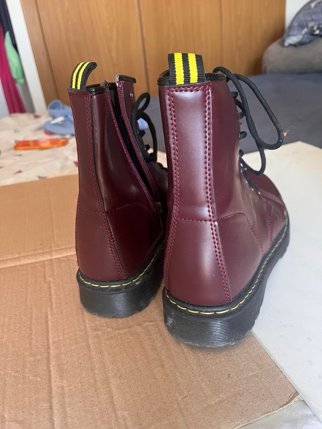 Botas granates mujer - Talla 41