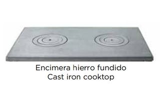 Cocina leña Hergom Deva 100