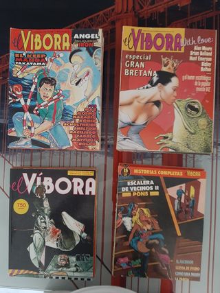 Varias revistas El Víbora