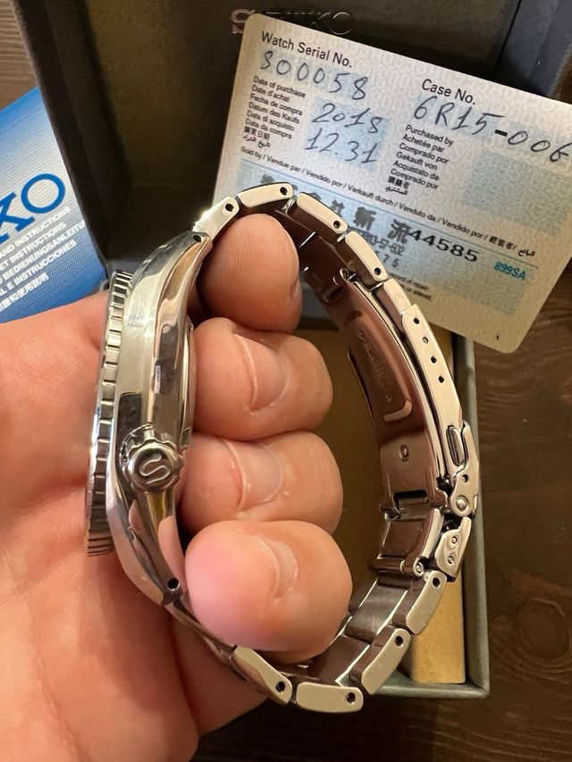 Seiko Sumo Emerald edicion especial