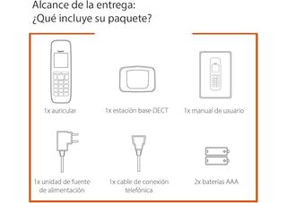 Teléfono Gigaset Eco DECT - inalámbrico