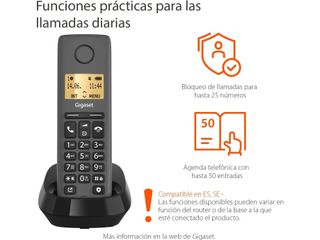 Teléfono Gigaset Eco DECT - inalámbrico