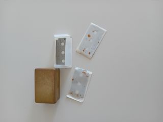 Caja cuchillas afeitar antiguas