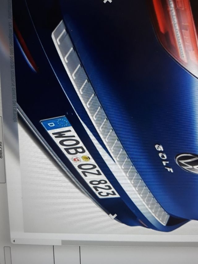 Protector maletero VW Golf