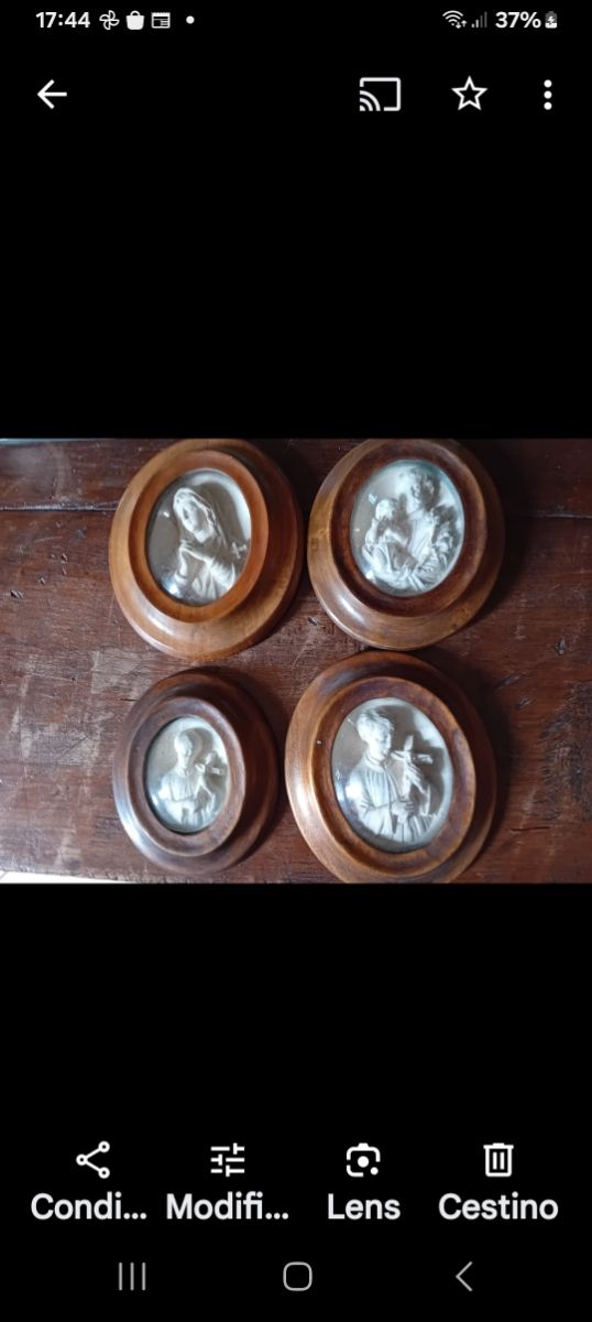 4 Quadretti figure sacre