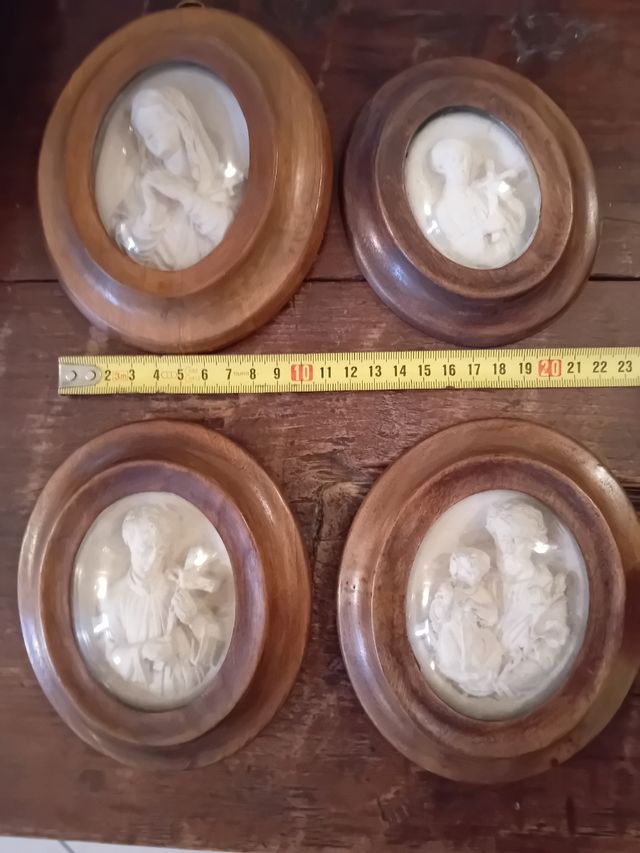 4 Quadretti figure sacre