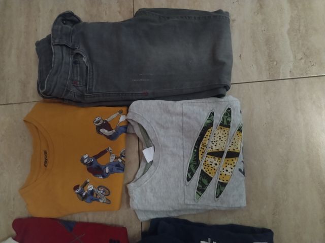 Lote 6 prendas niño: polos y camisetas