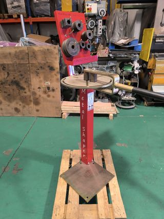 Curvadora Manual de Perfiles  CON MATRICES, UTILES