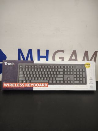Teclado inalámbrico Trust ODY II silencioso