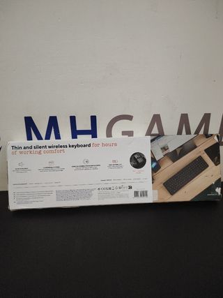 Teclado inalámbrico Trust ODY II silencioso